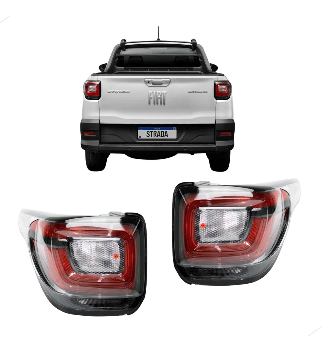 Lanterna Traseira Fiat Strada Nova 2020 2021 2022 2023 2024