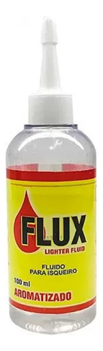 Fluído Para Isqueiro Flux 100ml Para Recarregar