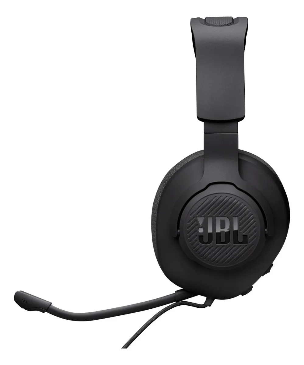 Headset Gamer Com Fio Quantum 100m2 Jbl Jblqtum100m2blk Com Mic - Preto