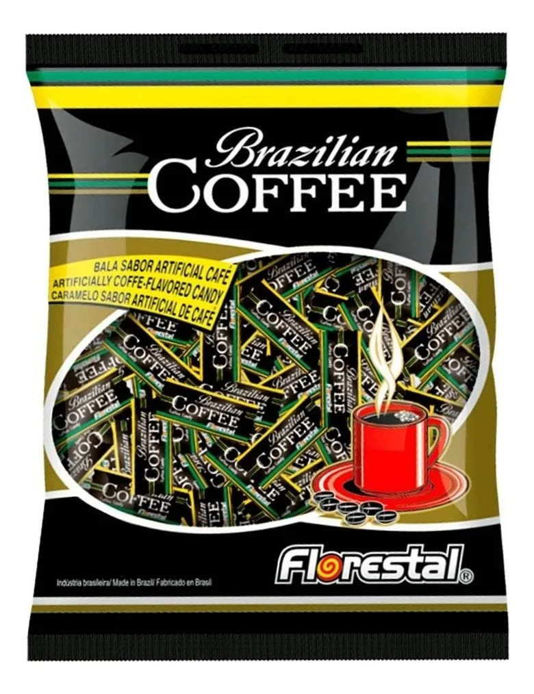 Bala De Café Florestal Brazilian Coffee Pacote 500g