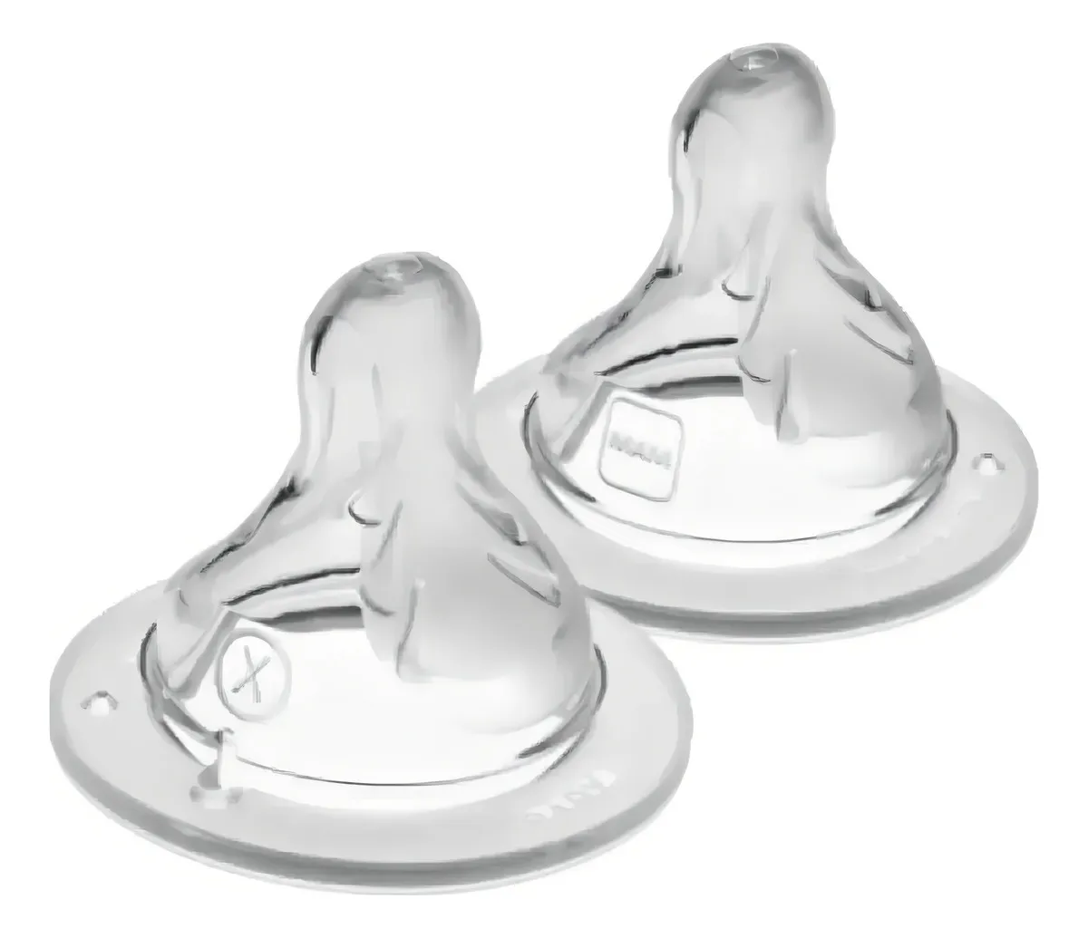 Kit 2 Bicos X Para Mamadeiras 6m+ Fluxo Super Rápido  Mam