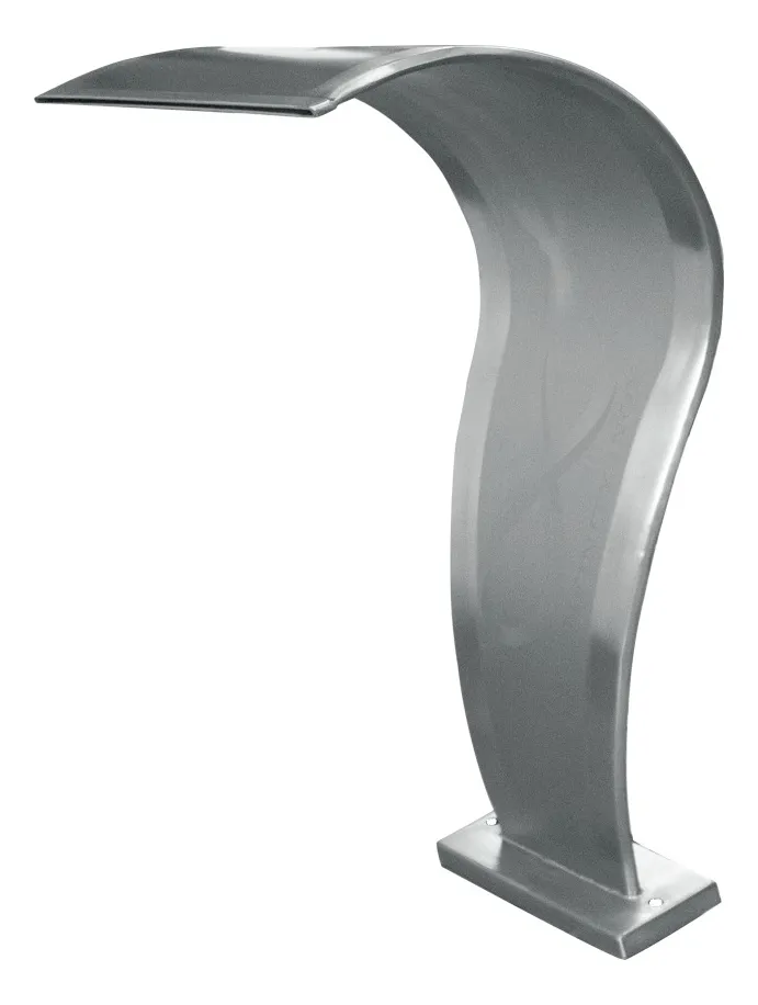  Cascata Para Piscina  Em Aço Inox Infinity 75x23 Naja