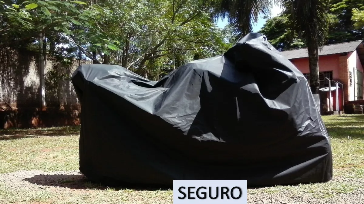 Capa Para Moto Forrada Impermeável Térmica Sol Chuva