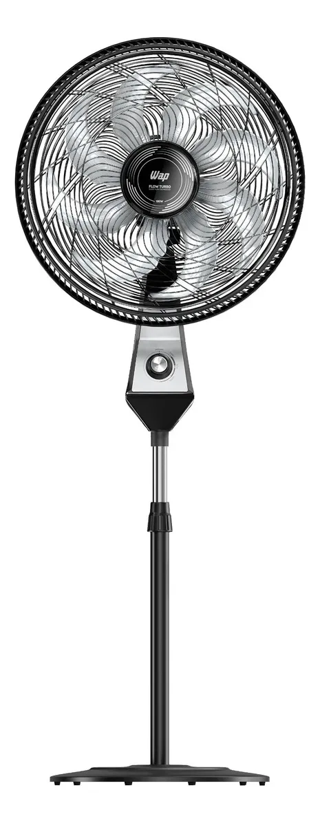 Ventilador Coluna 50cm 180w 8 Pás Silencioso Wap Flow Turbo Frequência 60 Hz 220v